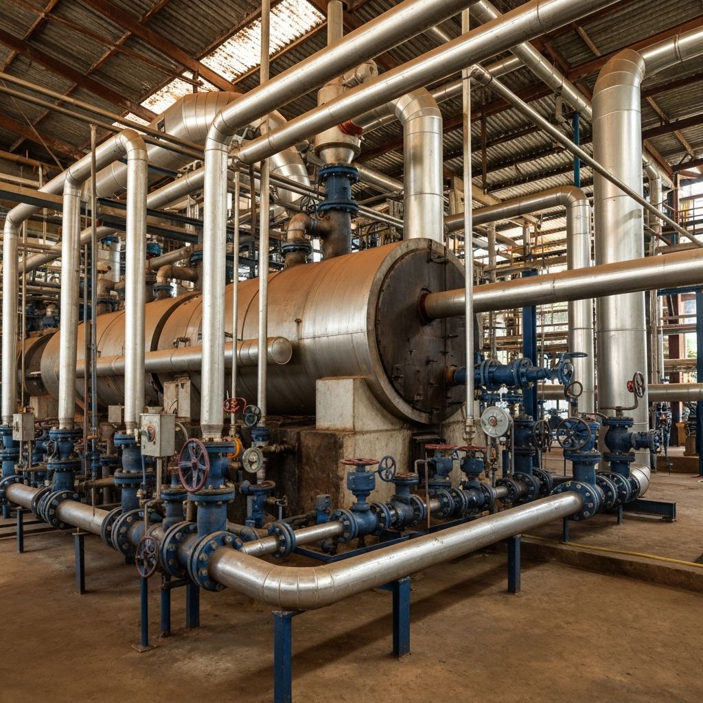 Etihad Sugar Mills - Bagasse Fired Boiler Installation