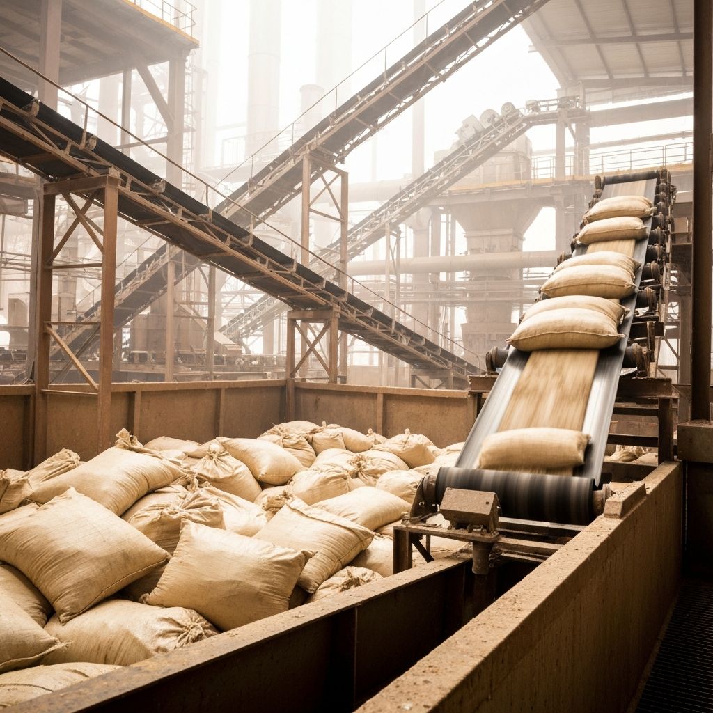 Bagasse Storage and Conveyor System