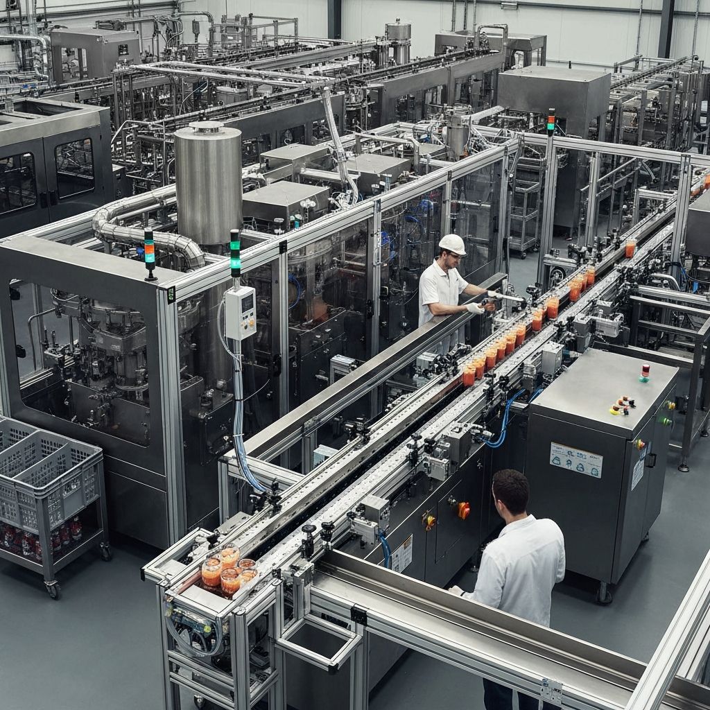 Beverage Manufacturing Line Instrumentation