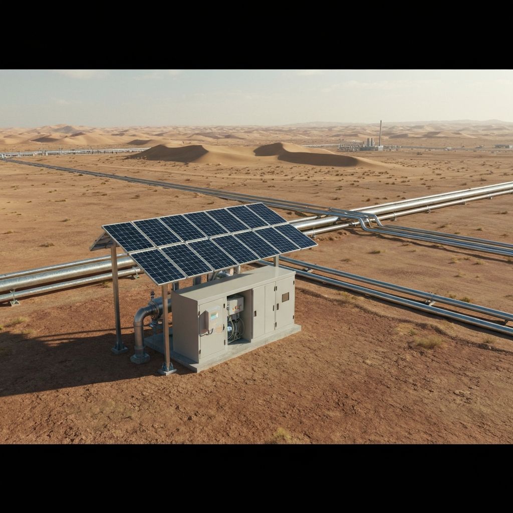 SSGC - Moisture Analyzer with Solar Power System