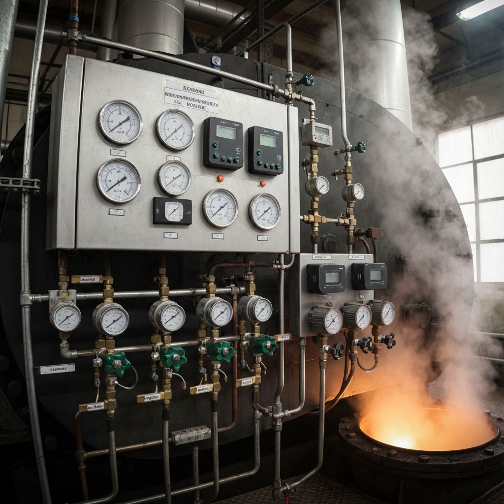 Steam Boiler Field Instrumentation